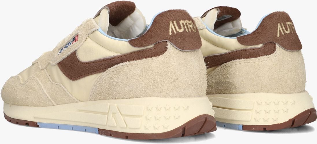 beige autry lage sneakers reelwind low man