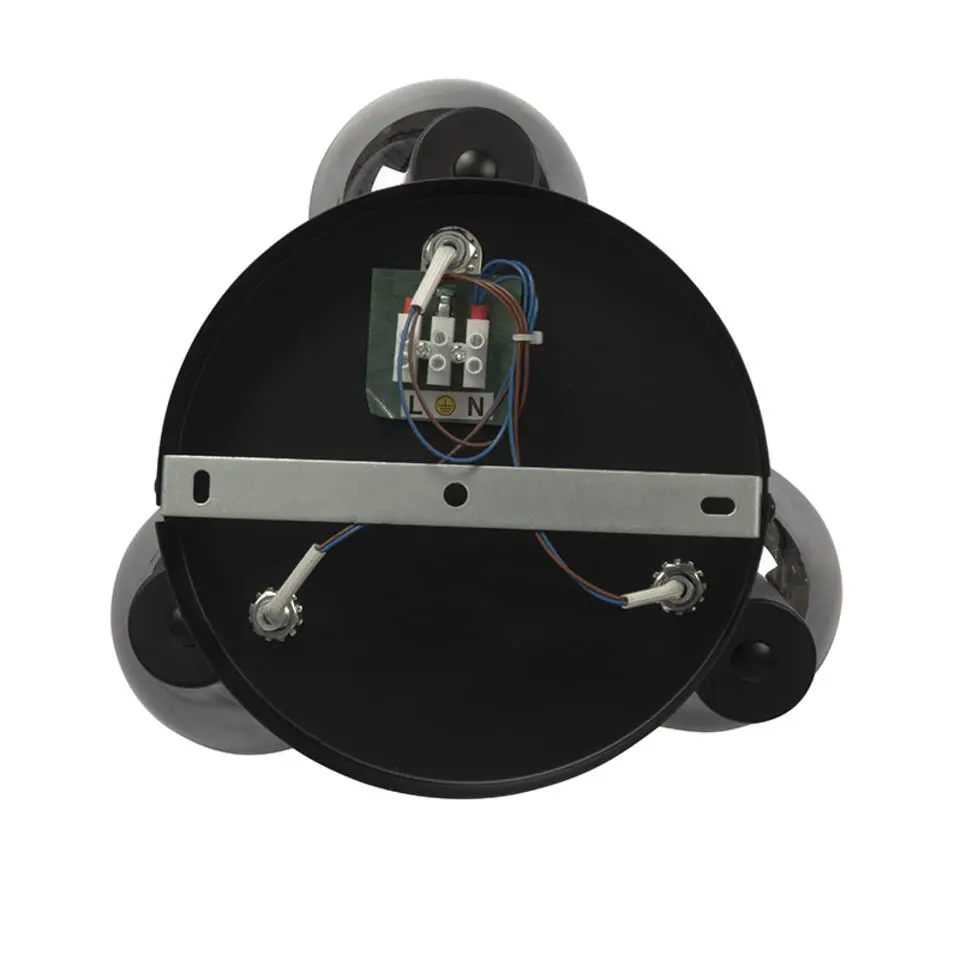 Qazqa opbouwspots vidro zwart e14