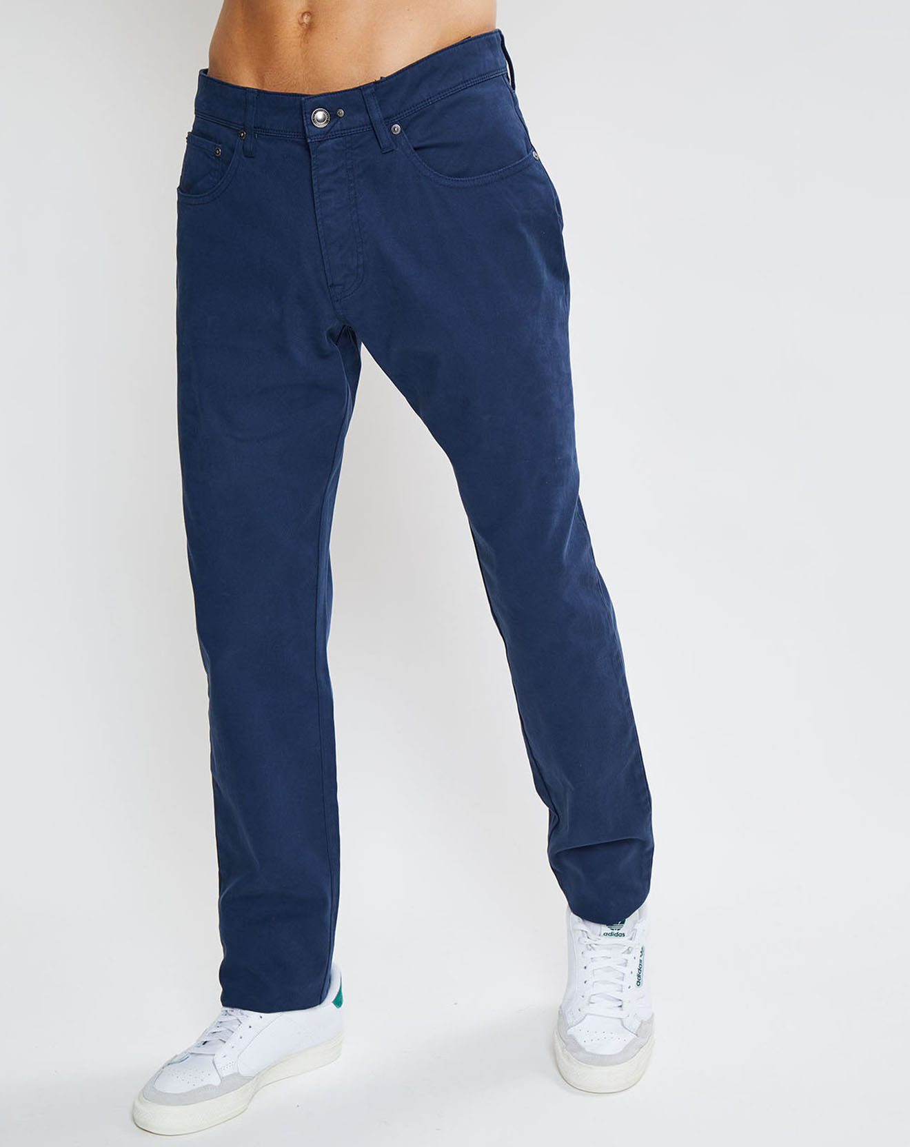 Hackett London Pantalon 5 Poches Armure bleu