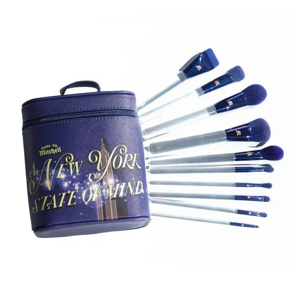 Vanity Case & Brush Set New York City