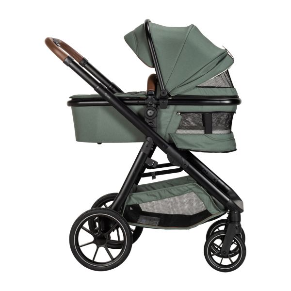 Qute Q-Journey Kinderwagen - Zwart / Groen