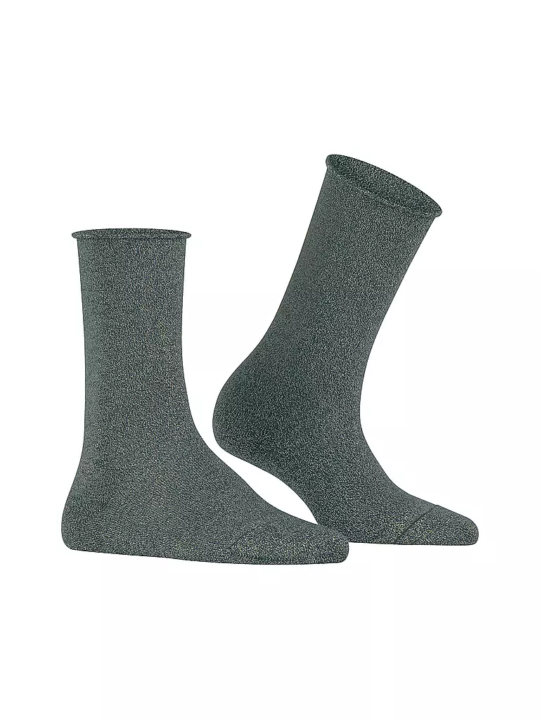 FALKE Socken SHINY SO flint grey grau