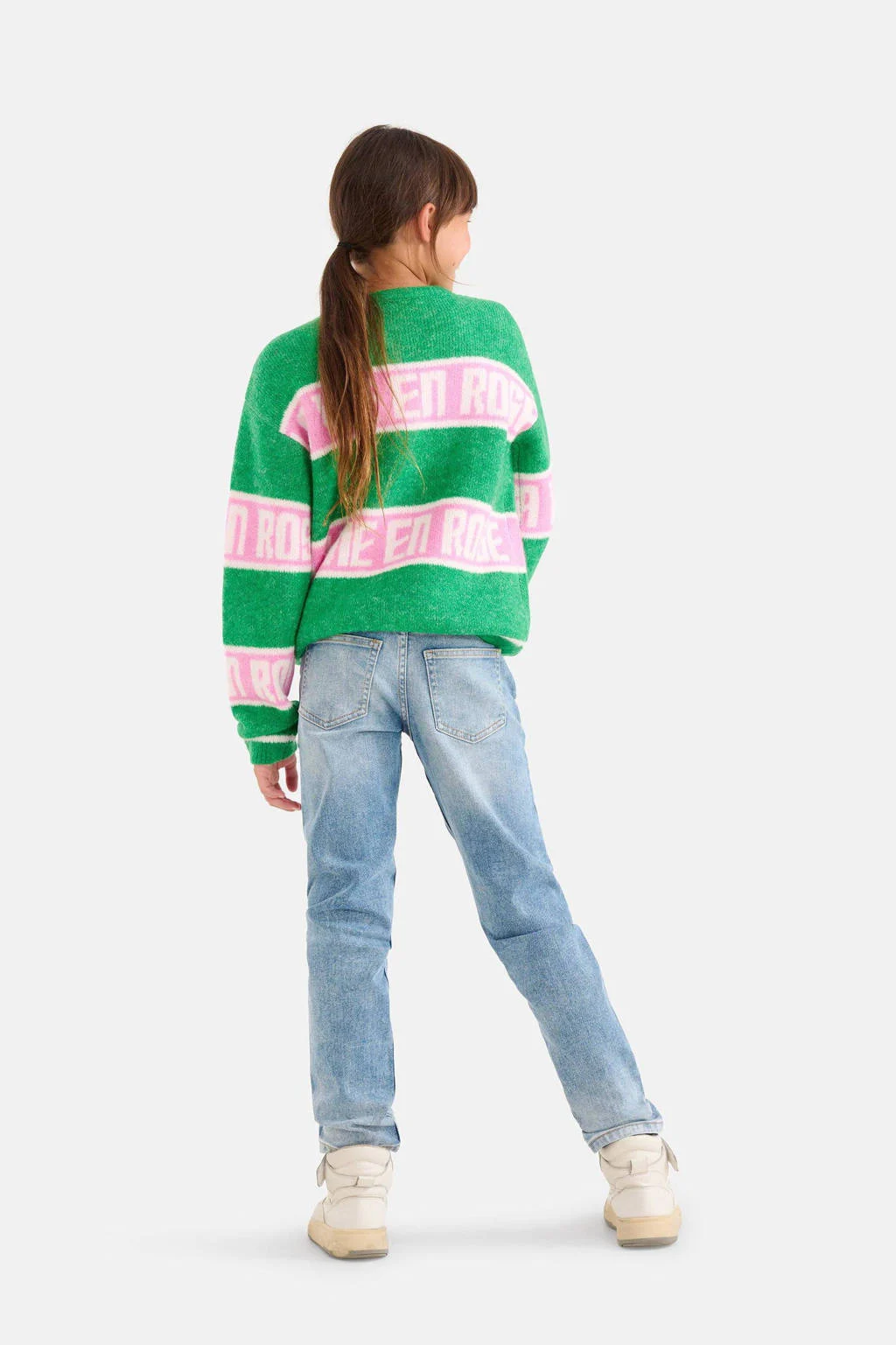 Shoeby high waist tapered fit jeans mediumstone