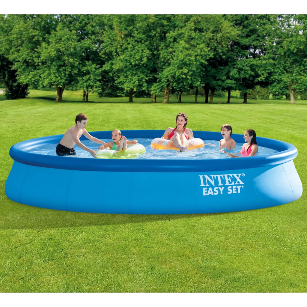 Piscina Intex Easy Set com sistema de filtragem
