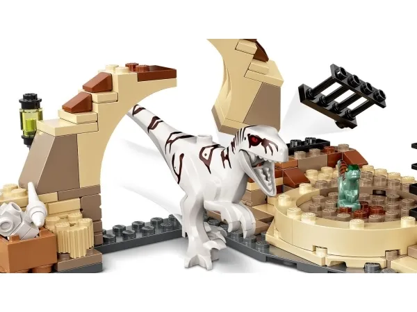 LEGO Jurassic World 76945 Atrociraptor-dinosaur: motorcykeljagt