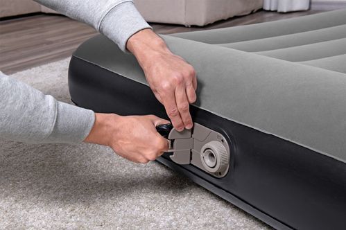 Bestway Tritech luchtbed - 2-persoons (137cm) - Met ingebouwde pomp