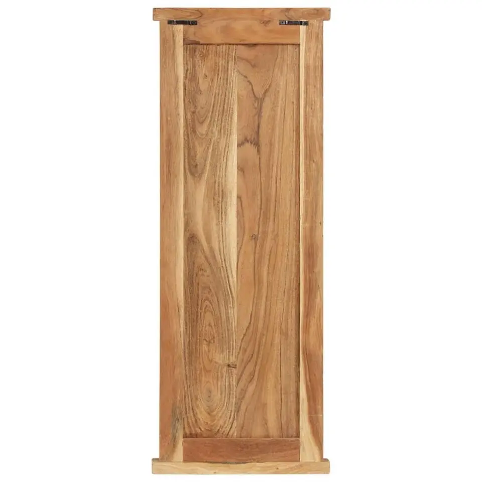 vidaXL - Kapstok - Bruin - Hout - 2 stuks