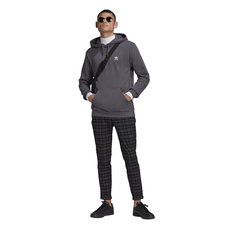 adidas LOUNGEWEAR Trefoil Essentials hættetrøje Grå