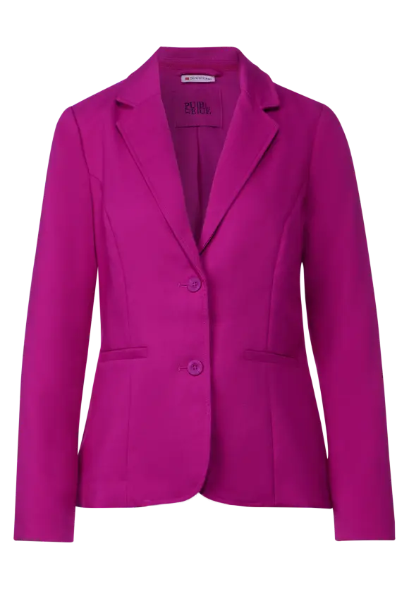 Twill Blazer - bright cozy pink