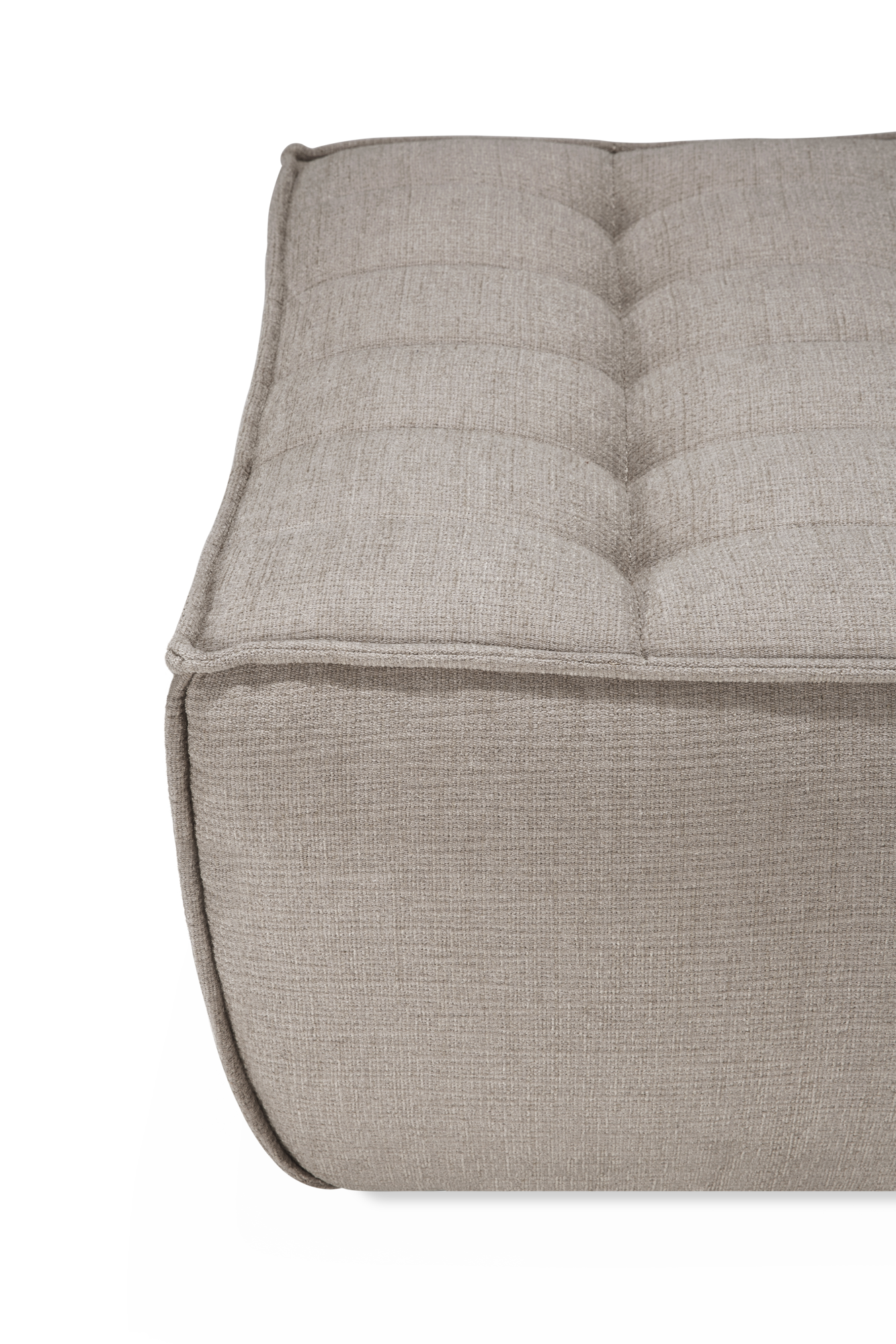 Sofa N701 footstool - eco stof ecru