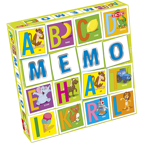 Tactic Games ABC Memo vendespil