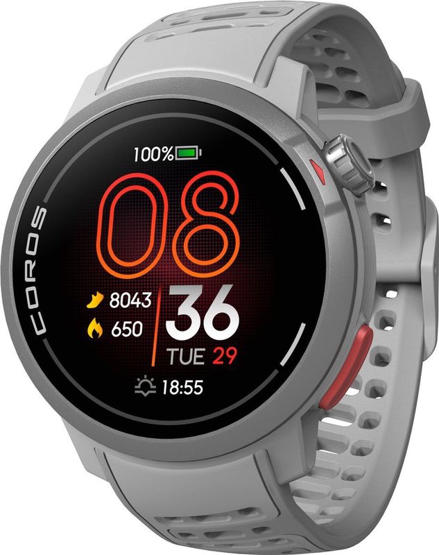 Coros - Pace Pro - GPS Sporthorloge - Grijs - AMOLED Scherm