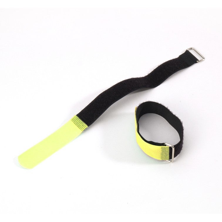 Adam Hall VR4040YEL kabelbinder klittenband 400 x 38 mm geel