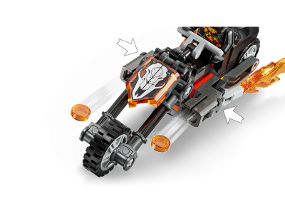 LEGO Spider-Man vs. Ghost Rider motor (76335)