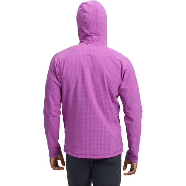 Veste polaire randonnée BLACK DIAMOND COEFFICIENT STORM FZ HOODY PITON PURPLE