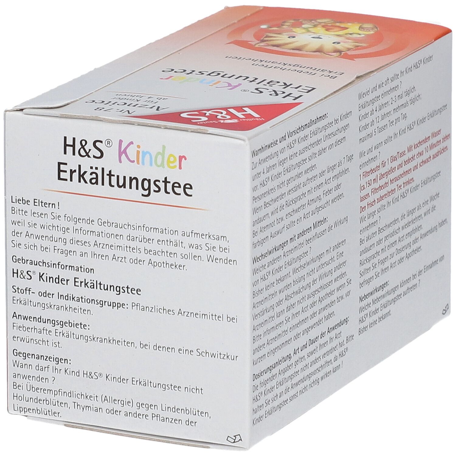 H&S® Kinder Erkältungstee