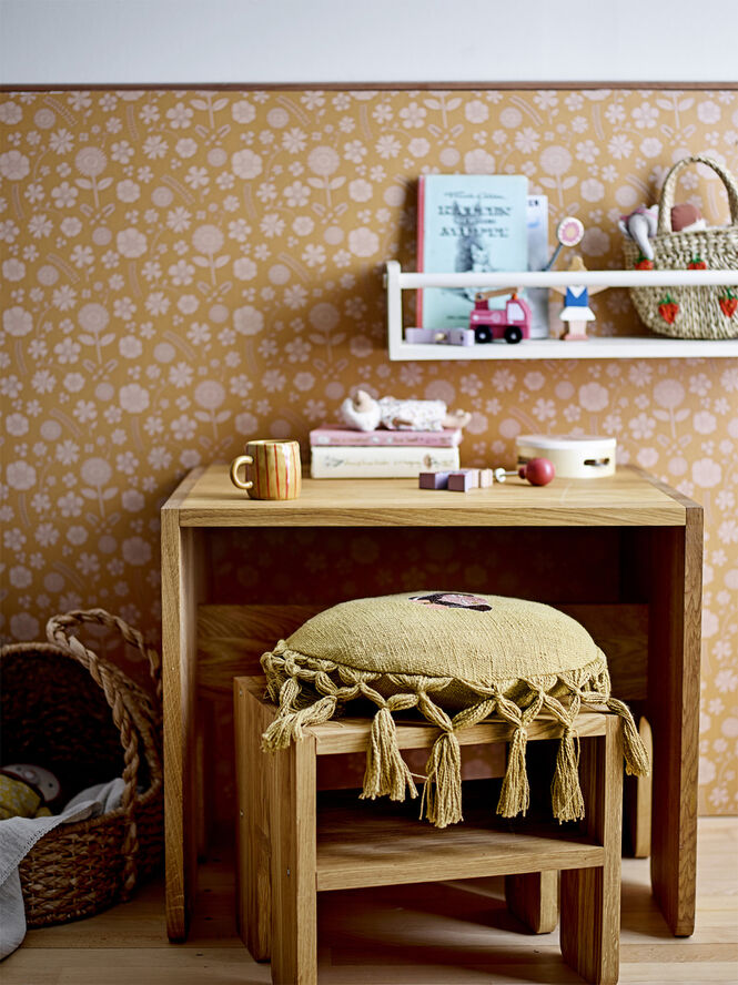 Bloomingville Mini Bas Bord, Brun, Eg Brun