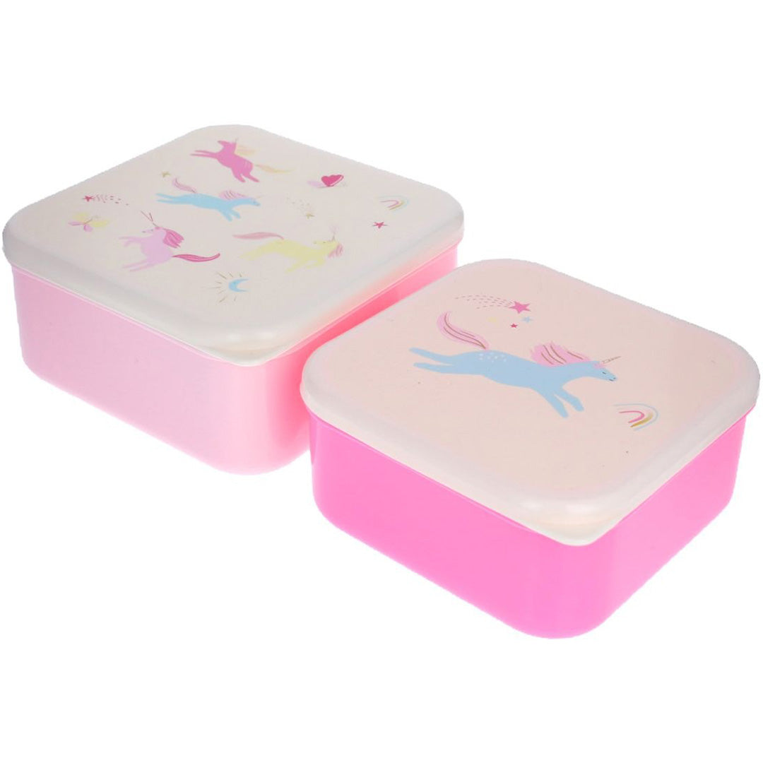 le petit souk lunchbox set - eenhoorns - 2st