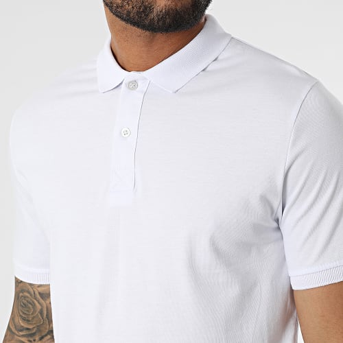 Polo A Manches Courtes PL001 Blanc