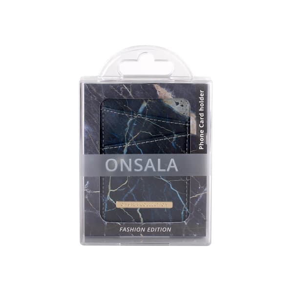 ONSALA COLLECTION Kortetui Black Galaxy Marble Universal 2 Kortplasser
