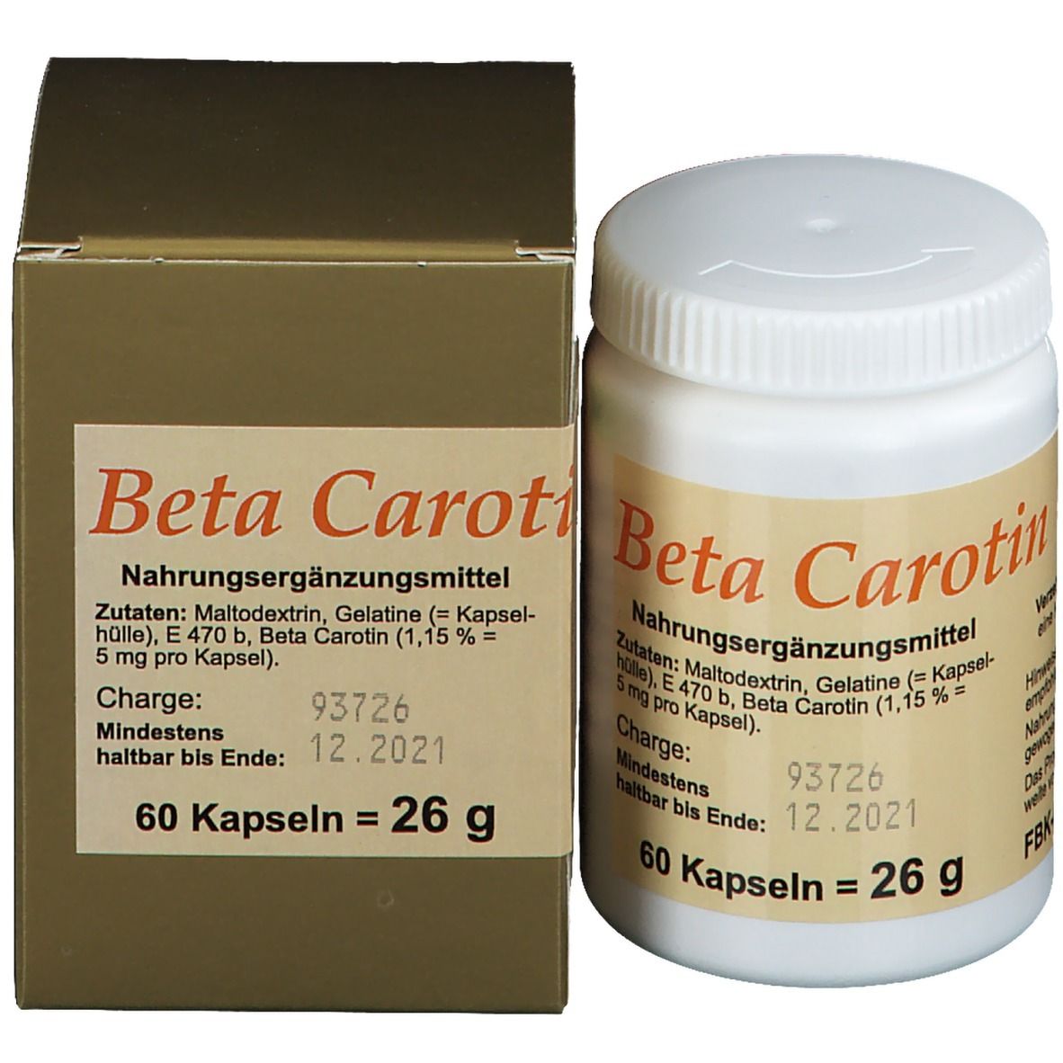 Beta Carotin