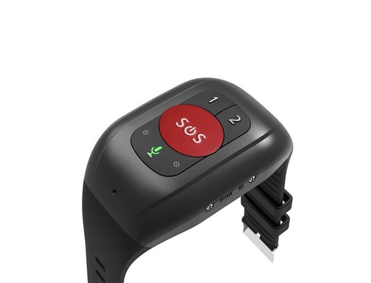 OPTEX - GPS Auto Montre pour personnes âgées vjoycar date cat1, gps, sos, 4g