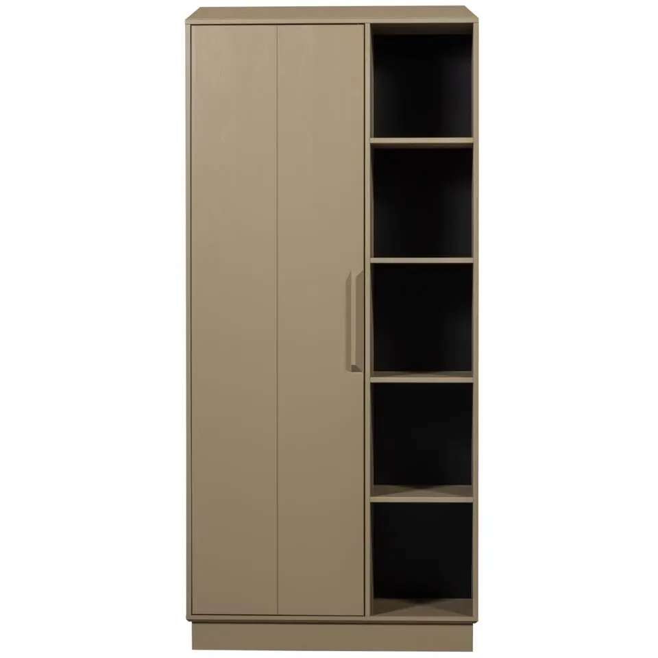 WOOOD Lowen Opbergkast - Grenen - Mud - 221x100x44