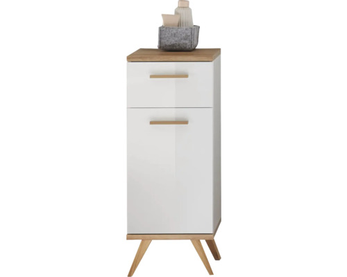 Pelipal Noventa onderkast, wit, hoogte 89,5 cm, breedte 35,5 cm