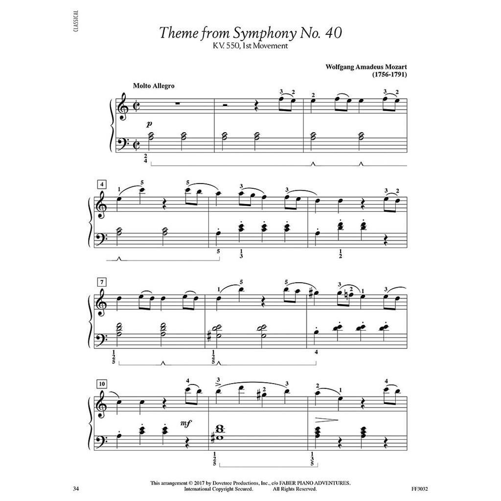 Hal Leonard Adult Piano Adventures - Classics Book 2 symphony themes, opera gems and classical favorites