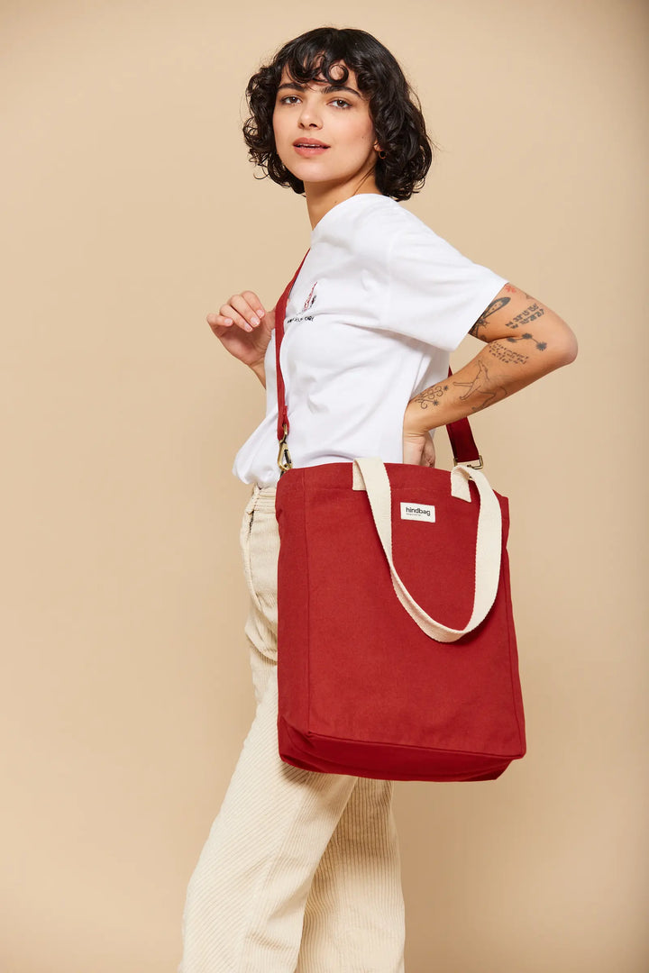 Cabas vertical Paul Terracotta