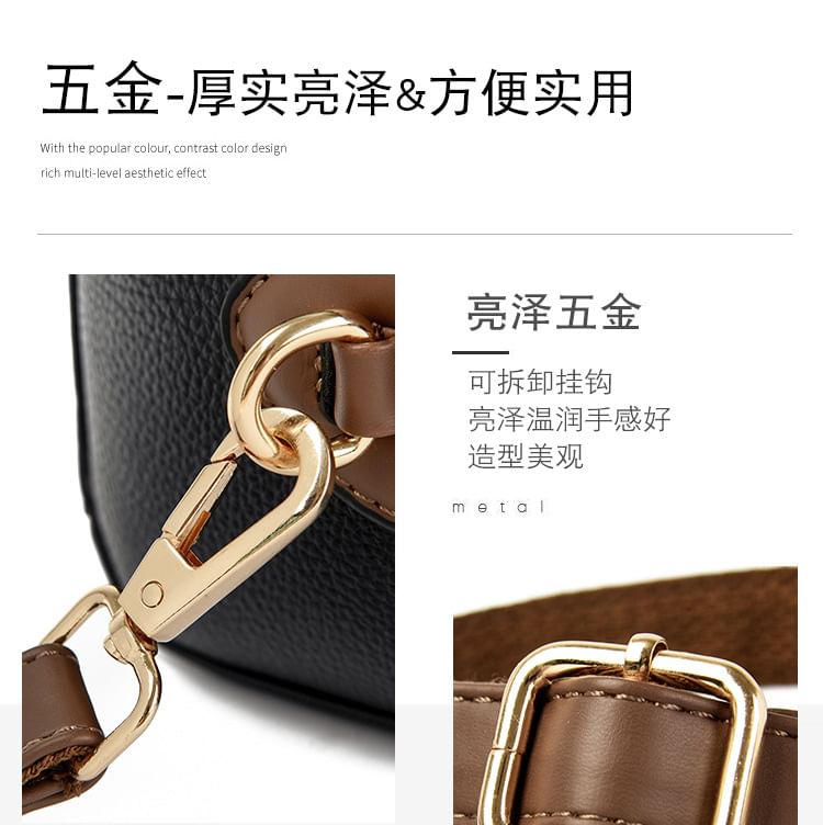Mayanne - Crossbody Boston-tas met rits