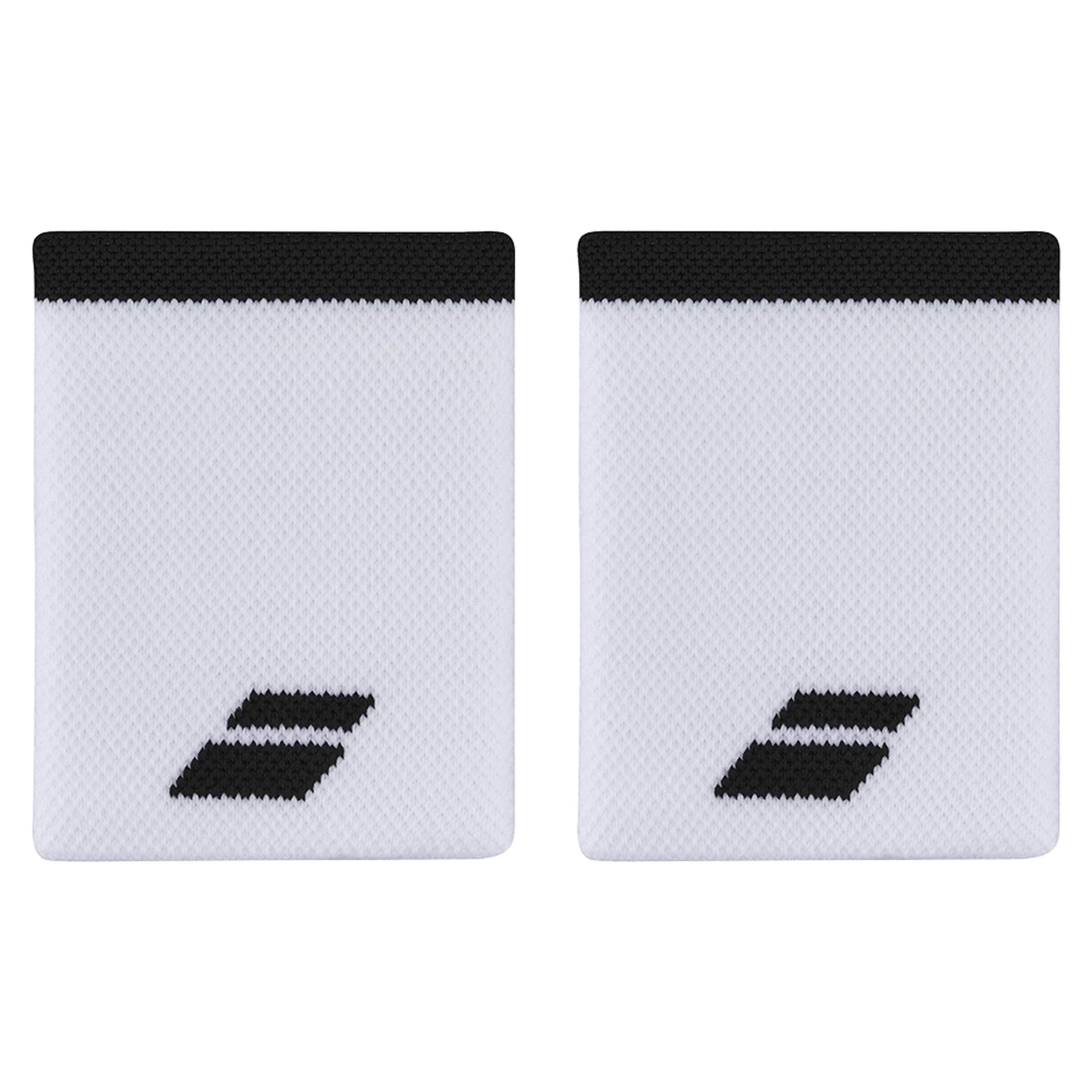 Logo Jumbo Wristband Unisex Weiß / Schwarz
