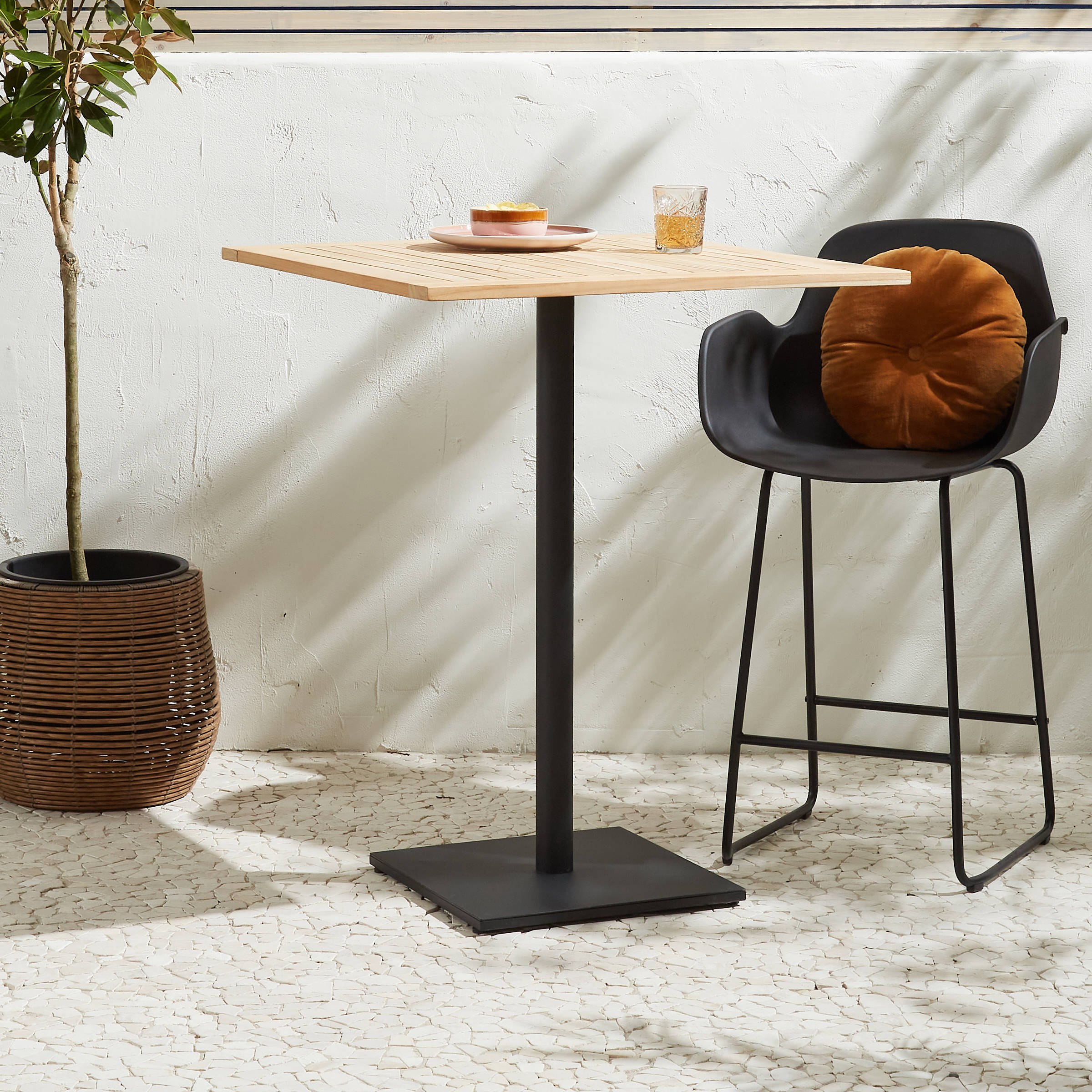 NOUS Garden bartafel Tofo (80x80 cm)