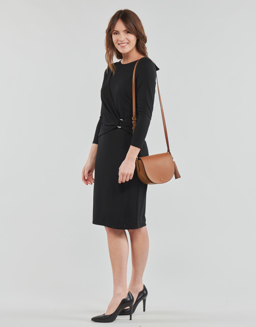 Lauren Ralph Lauren - FABIANA-ELBOW SLEEVE-DAY DRESS Negro