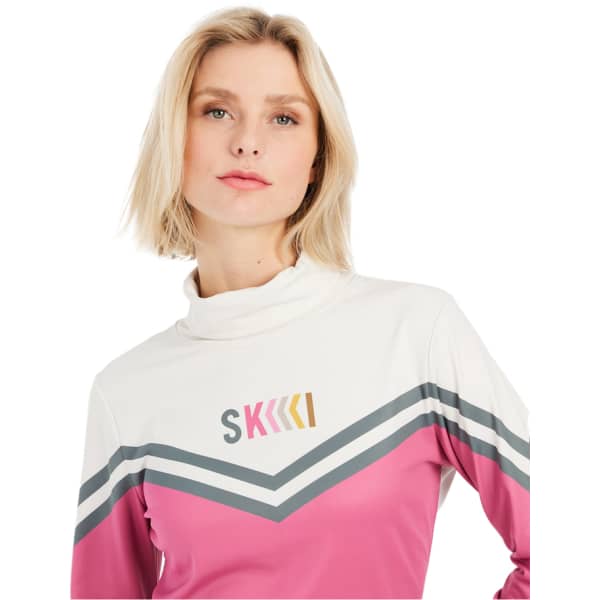 Sweat polaire PROTEST PRTMERCI 1/4 ZIP ACTIVE TOP W ROSE DUST