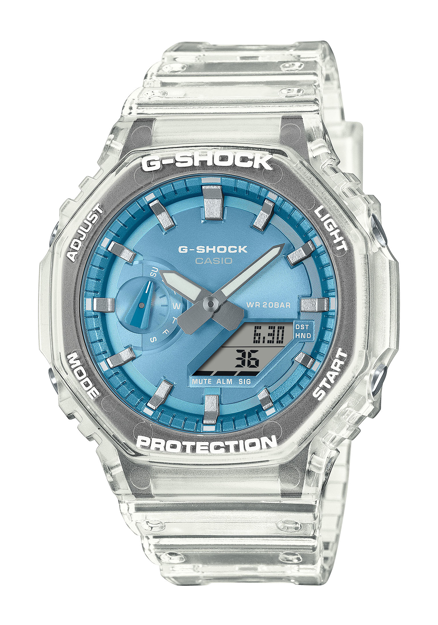 Casio G-SHOCK GA2100 Classic Transparent GA-2100BM-7A2ER