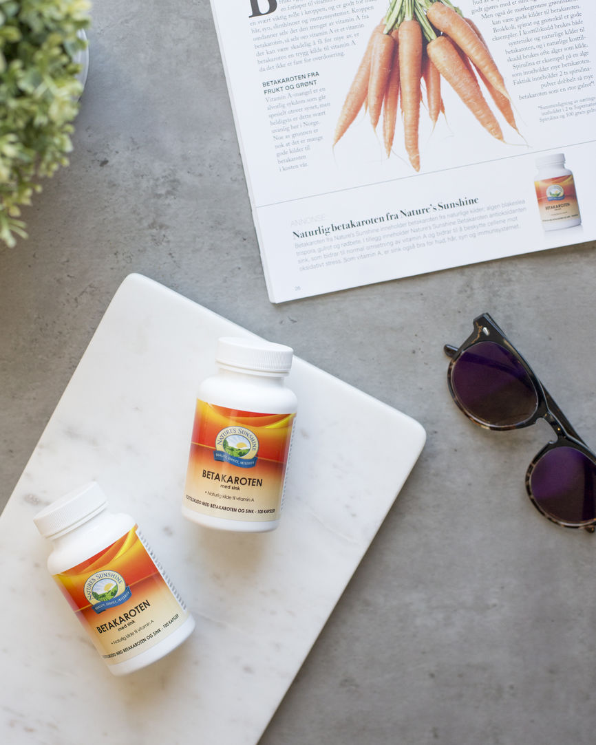 Nature's Sunshine Betakaroten Kaps 3 mg - 100 stk