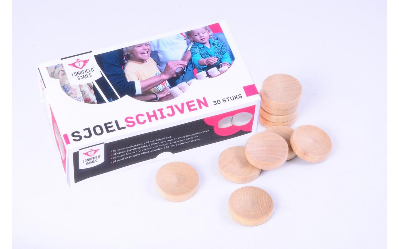 Sjoelschijven 52mm 30 stuks