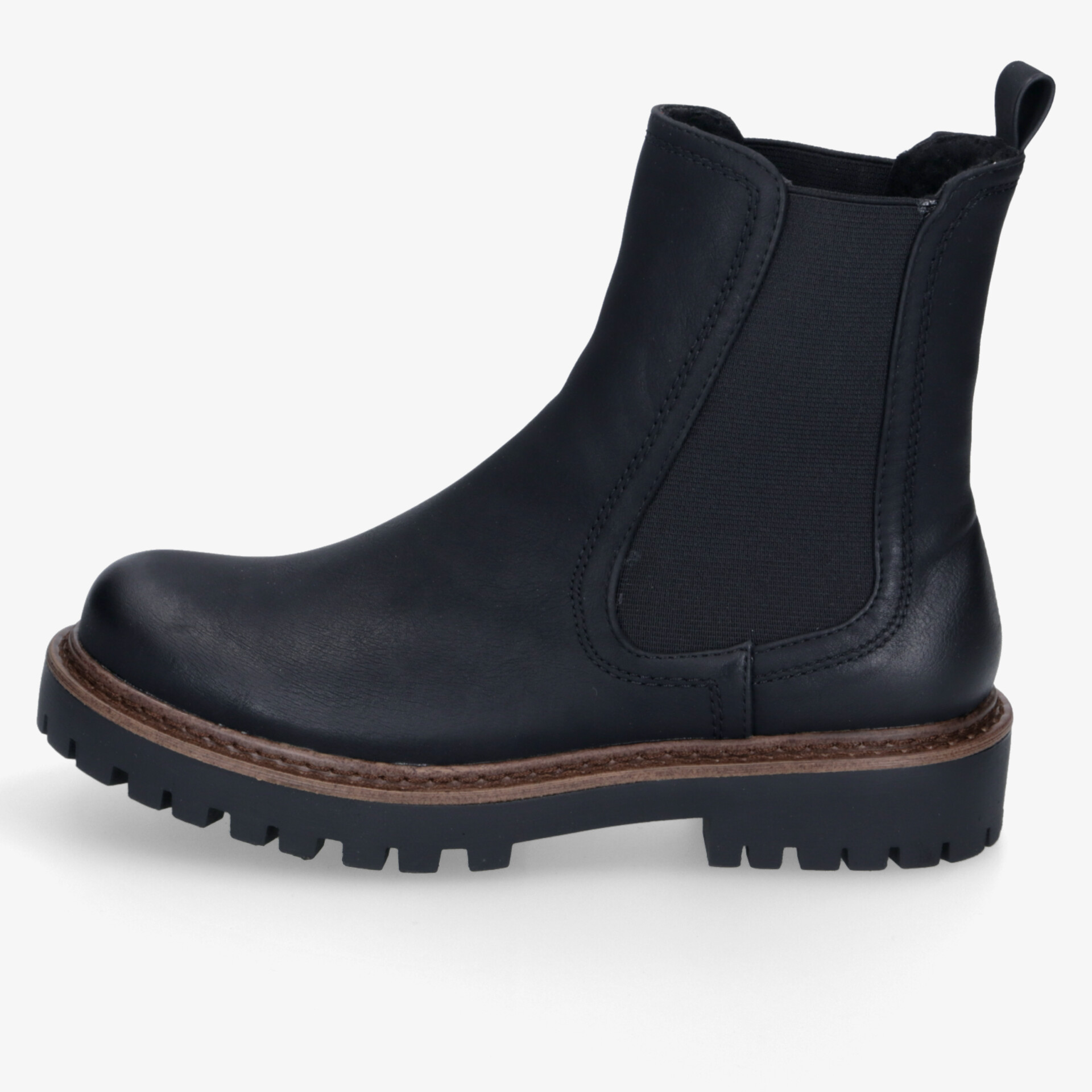 street shoes Damen Chelsea Boots schwarz