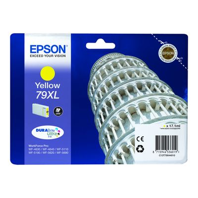 Epson 79XL Tour de Pise - jaune - cartouche d'encre originale