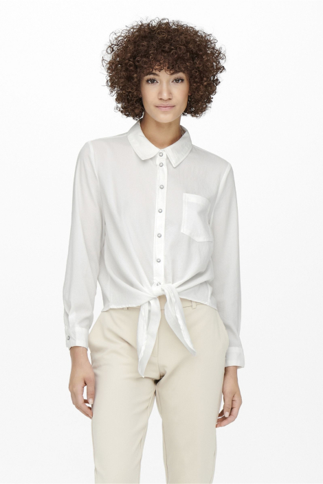 Only ecru dames blouse