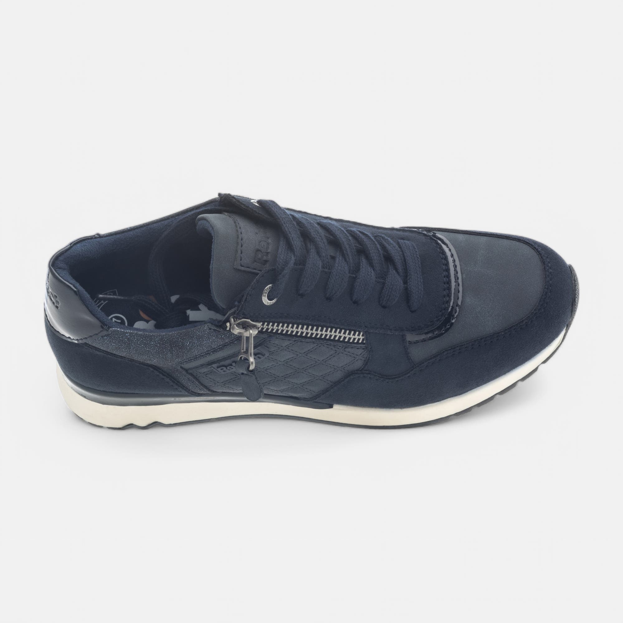 Baskets basses Femme bleu marine