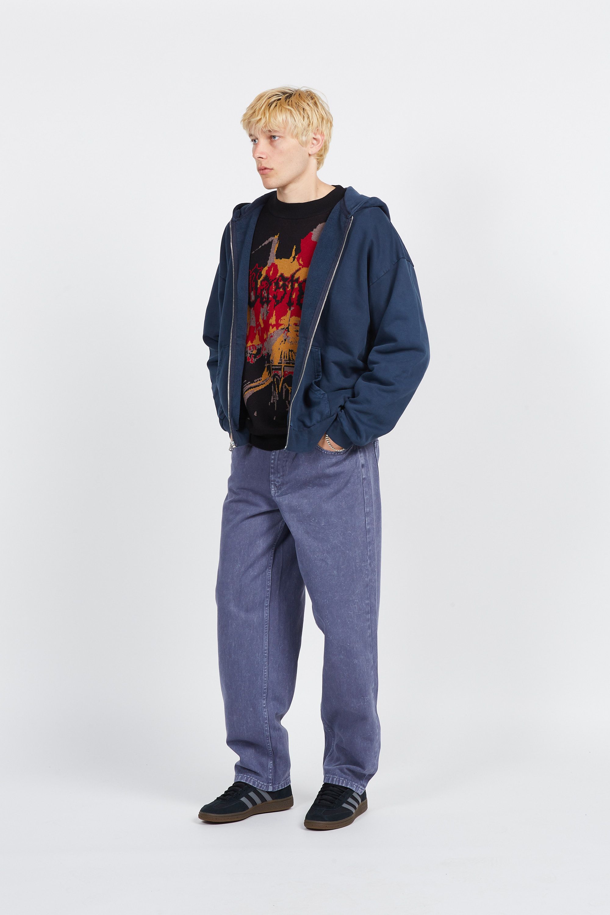 OBEY Hoodie  OWERCASE PIGMEN Bleu