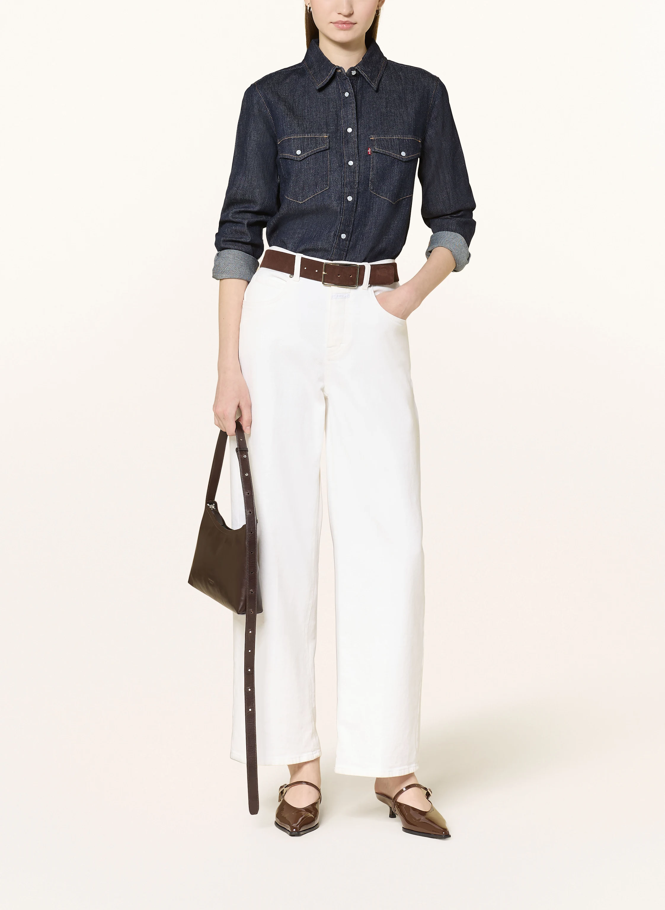 Levi's® Hemdbluse ICONIC in Jeansoptik