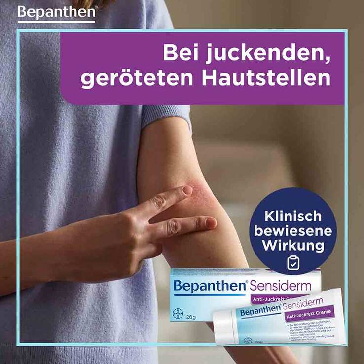 Bepanthen Sensiderm Anti-Juckreiz Creme, 2x50  g