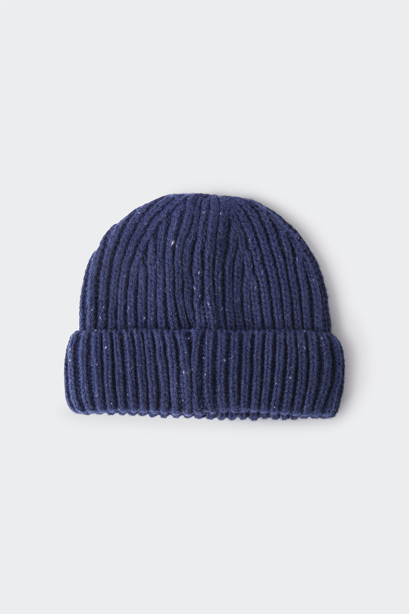 Gorro de malha mesclada para menino