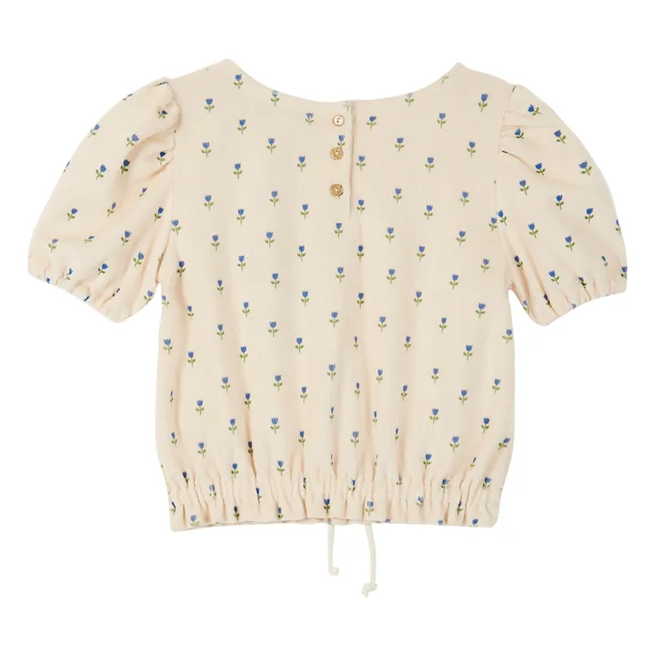 Emile et Ida Sweat Eponge Tulipes | Ecru