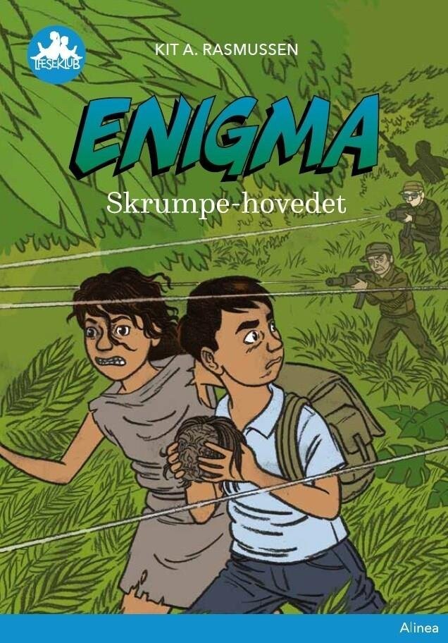 Enigma, Skrumpe-Hovedet, Blå Læseklub - Kit A. Rasmussen - Bog