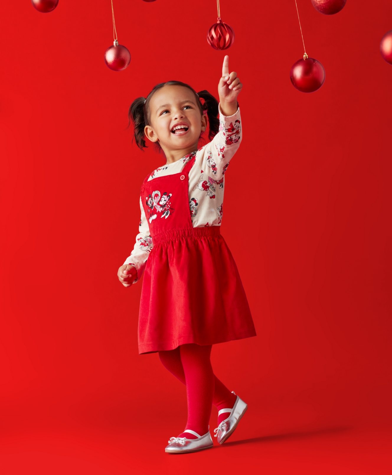 Minnie Mouse Set: Kleid & Sweatshirt