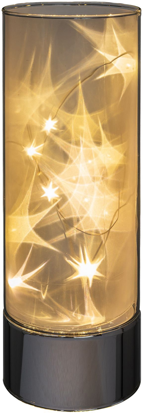 Creativ light LED-Leuchte »Weihnachtsdeko« mit silberfarbener Basis